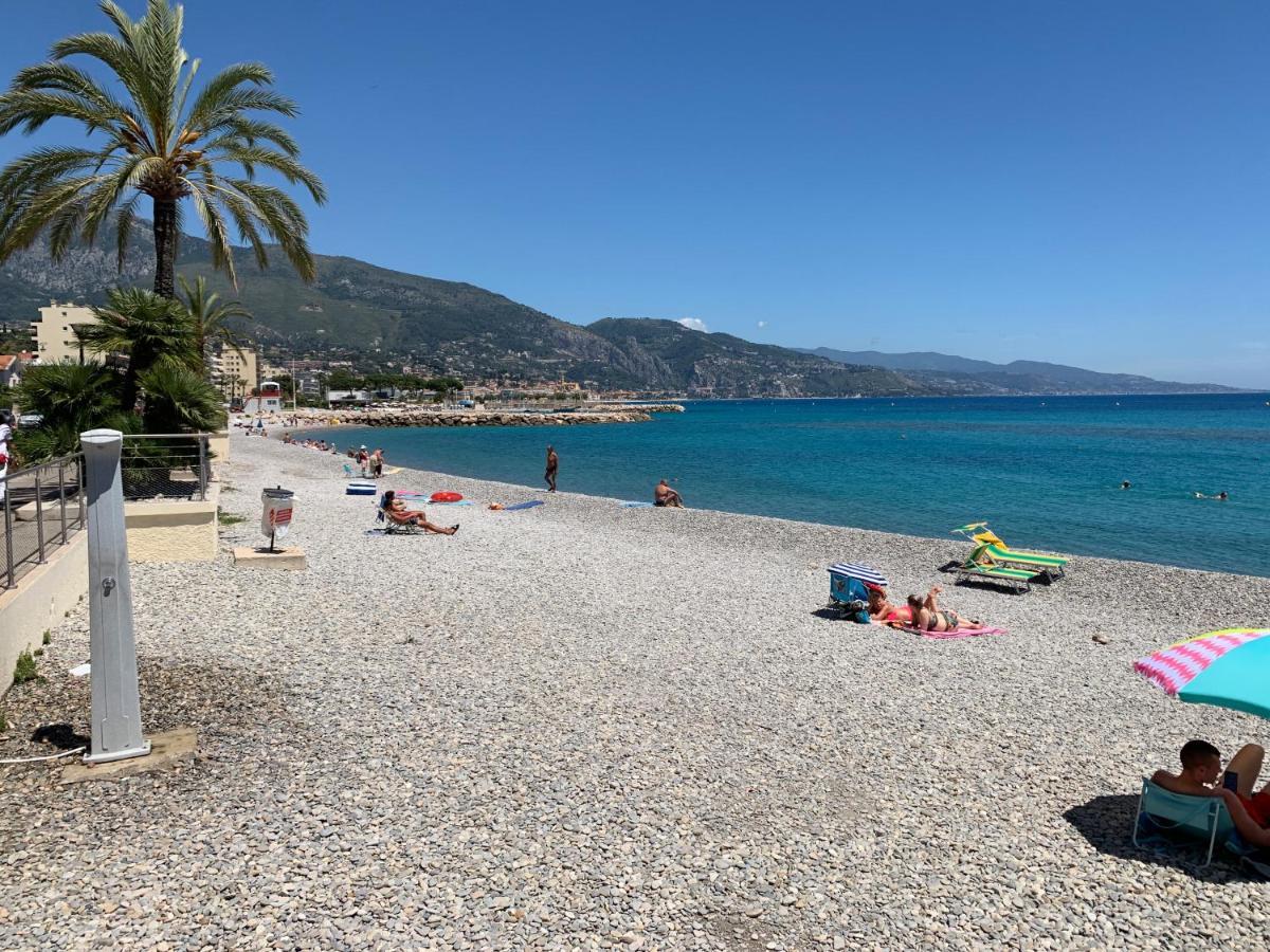 Chaleureux Studio, 200M De La Plage, Parking, Wifi Roquebrune-Cap-Martin Dış mekan fotoğraf