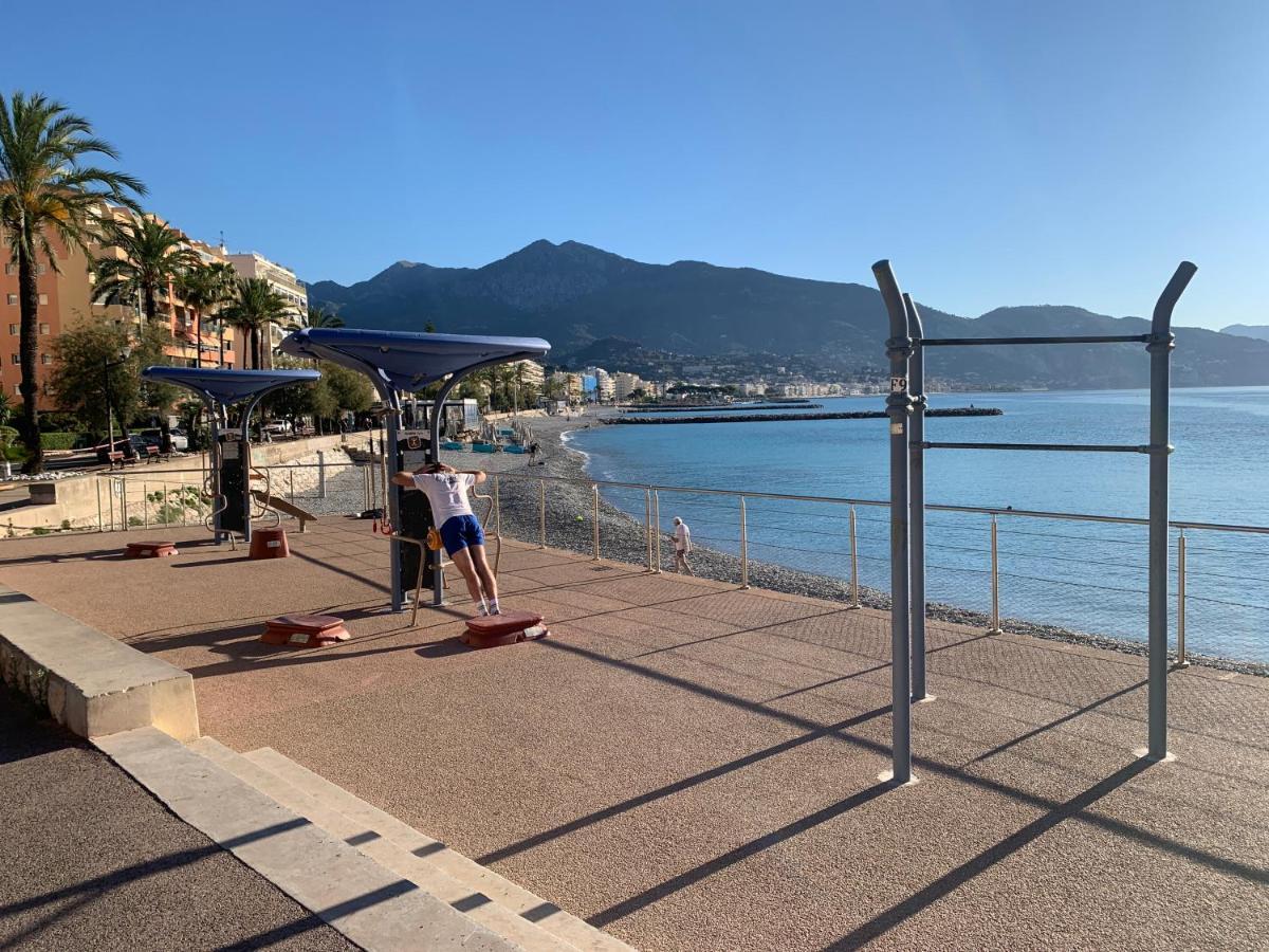 Chaleureux Studio, 200M De La Plage, Parking, Wifi Roquebrune-Cap-Martin Dış mekan fotoğraf